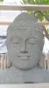 Product image 2 of the product “Seated Buddha, 209cm high, natural green ”
